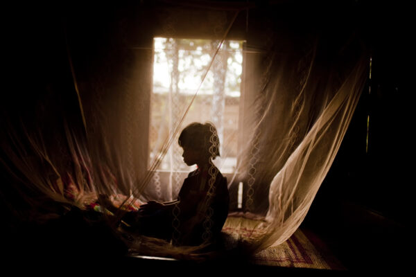 The ABD mosquito net program reduces malaria in the region.